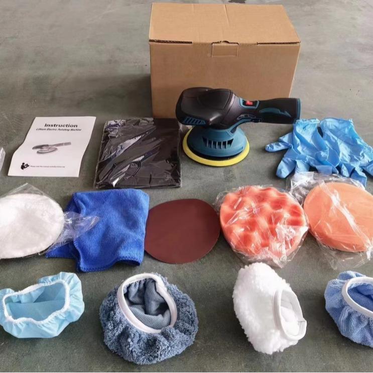 迈充登宝1v-21v有2刷充电多功能电式式多用904途打蜡机抛光机