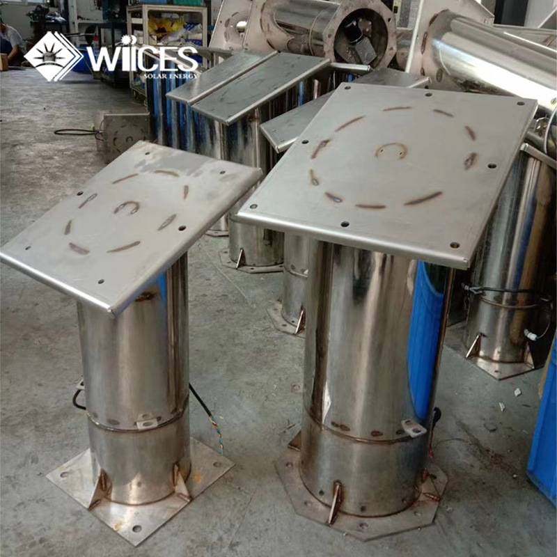 太阳能光伏板跟踪支架旋转立柱自动追日系统智能可调节智能追日