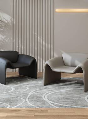 金DPQ铁艺单人属螃蟹沙发售楼部服装店公坐接待区沙发凳办会议室