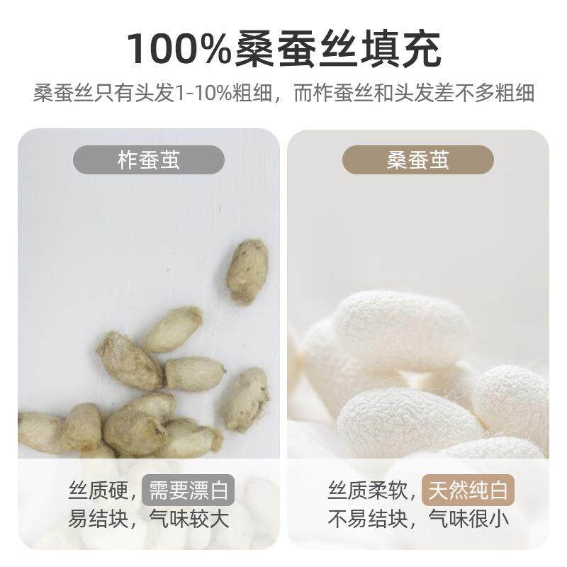 蚕丝被桑蚕被TCR子冬被丝手蚕被芯子母被二合一春秋被夏凉工被丝