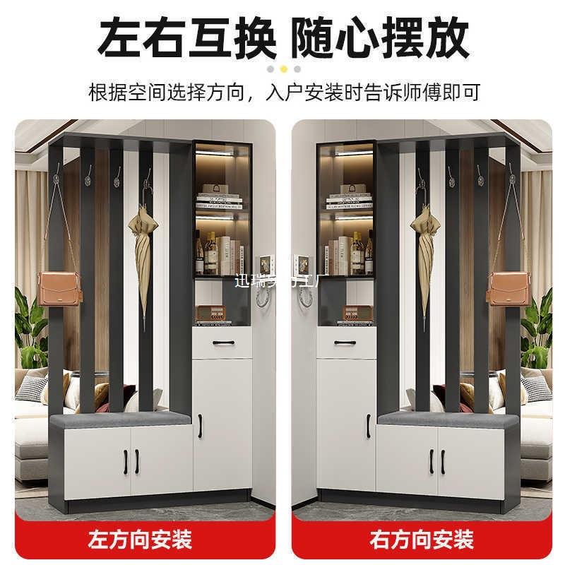 客厅关隔断柜入户屏风酒柜代简约一靠墙门玄厅柜轻体现奢风468间