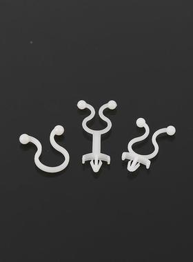 厂直供电线白色束环尼家龙线电线保护夹扭注塑ECH线环