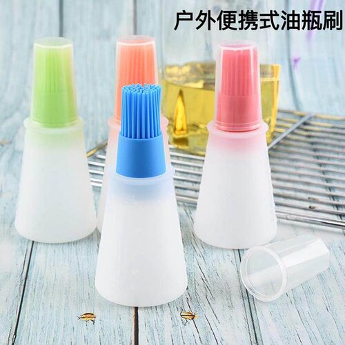 自带油刷防漏控油防漏油软胶油瓶