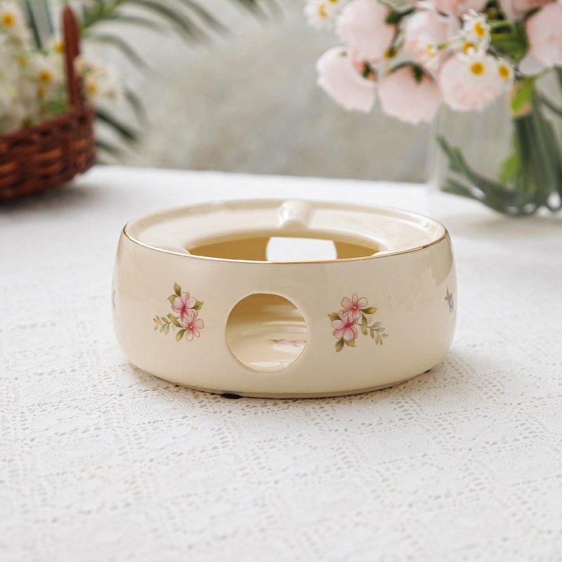 法式英国下午茶茶壶蜡烛加热组合套装整套耐热防烫收纳架沥水客厅