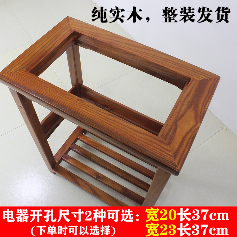 实木小茶几沙发桌边柜小型水架家用茶台桌茶具烧水壶一体阳台茶桌