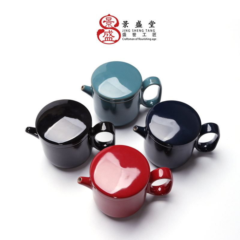 景盛堂送包便携旅行茶具套装小套式功夫户外简约家用定制LOGO刻字