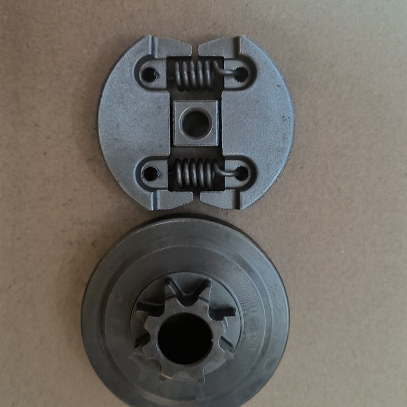 2500毛竹锯离合器6齿被动盘12寸小型汽油锯配件伐木锯离合器总成