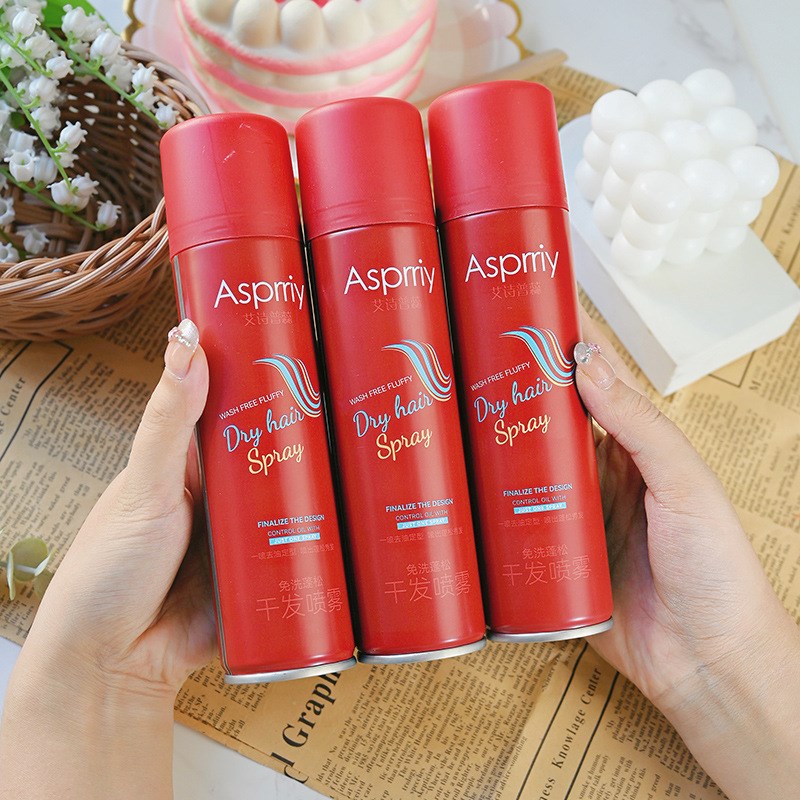 免洗蓬松干发喷雾清爽去油自然空气感高颅顶蓬蓬头发懒人干发喷雾