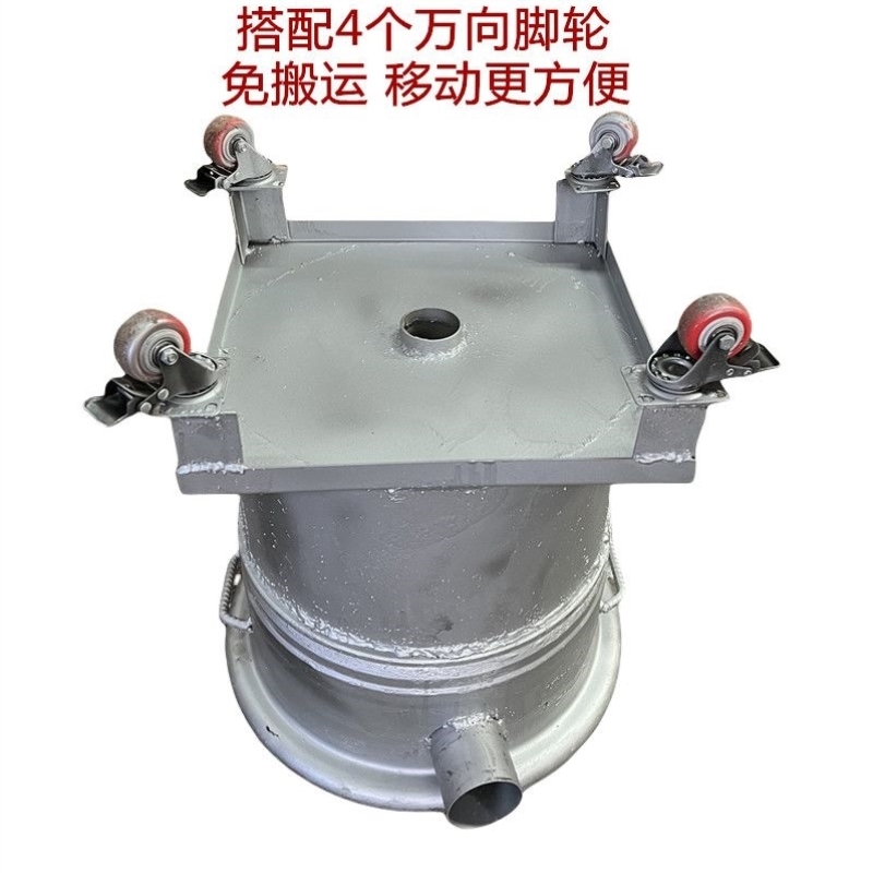 农村新款气化无烟柴火炉加厚汽车轮毂钢圈柴灶台地锅户外院庭移动