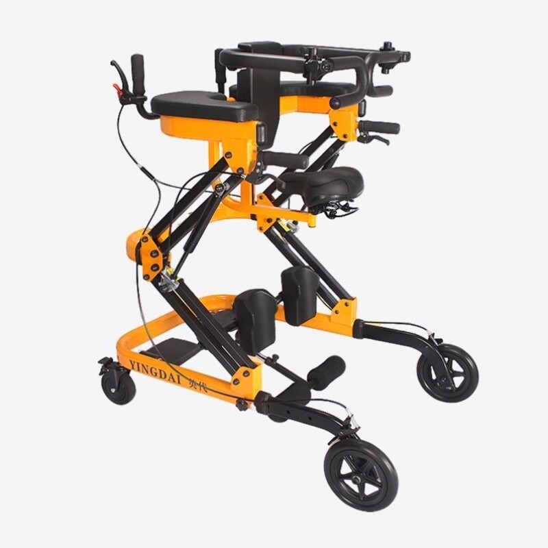 康复行走助行器站立架成人学步车老人中风偏瘫下肢训练家用康复器