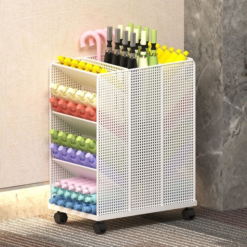 雨伞收纳架商用大堂伞桶放置架家用门口雨伞沥水架入户放伞神器架