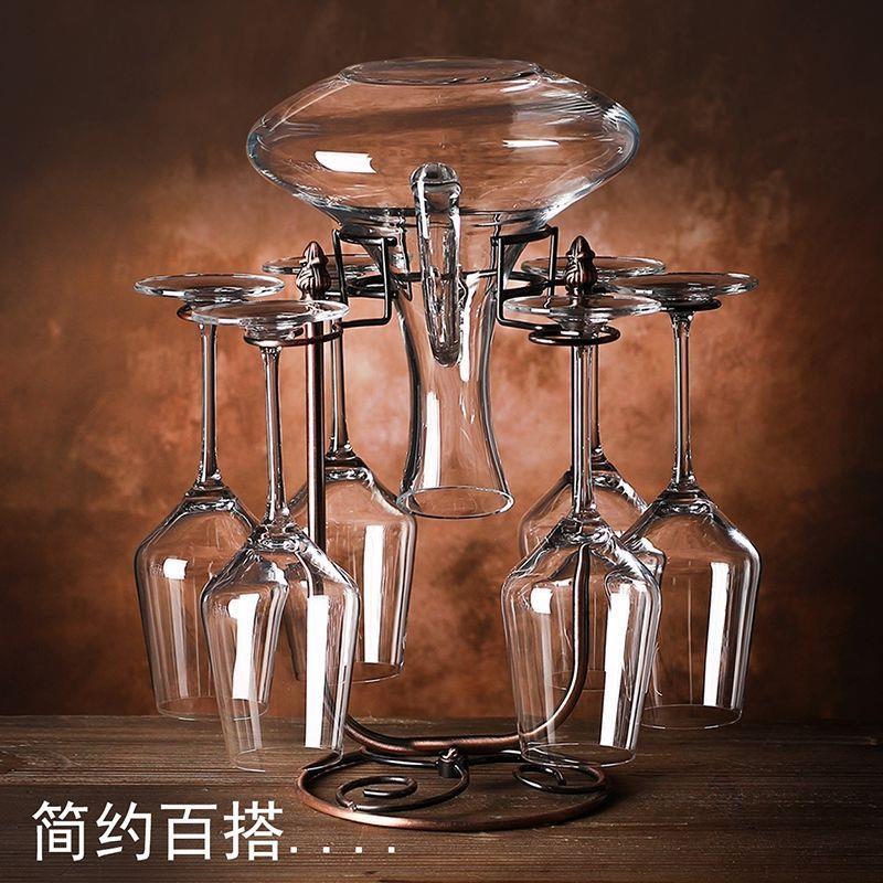 创意一体红酒杯醒酒器杯
