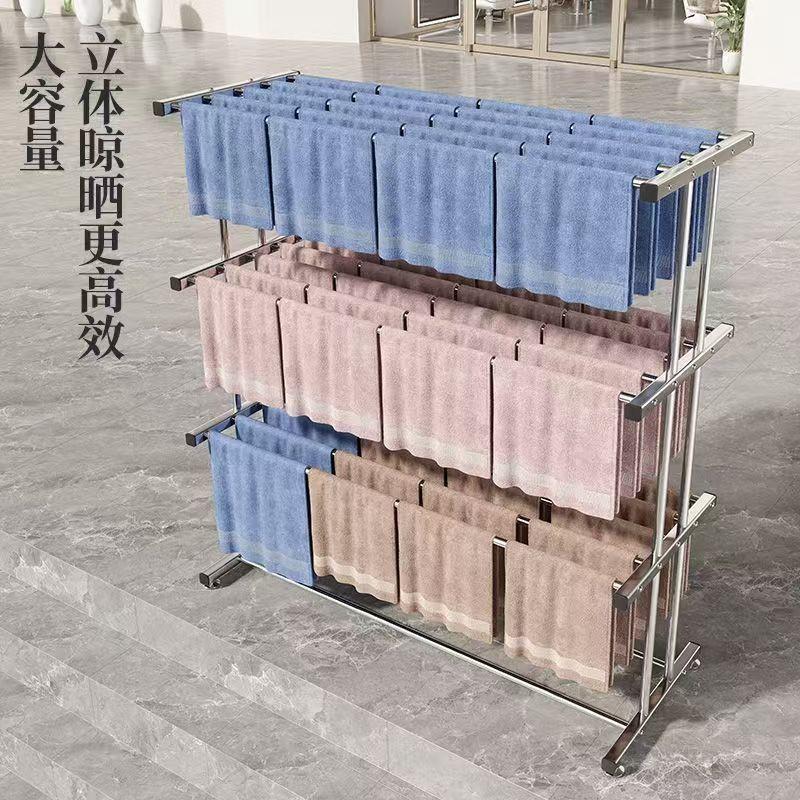 挂毛巾架落地洗车美容院