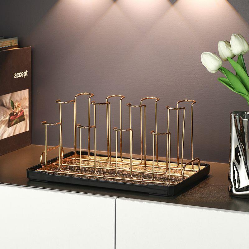 客厅沥水架水杯收纳架高