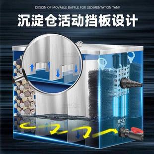 浪笙鱼池过滤箱系统水循环净化净水大型室外户外水池过滤器设备