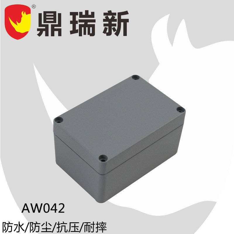 厂家供应 铝质压铸外壳 IP67防水接线盒 工控外壳  通信仪表外壳