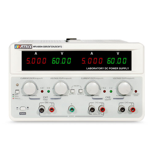 MATRIX麦创三通道直流稳压电源MPS-3005H/3003H3010H6003H6005H-3