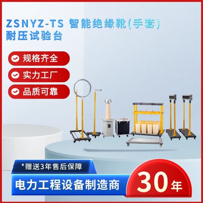 中试电力ZSNYZ-TS智能绝缘靴(手套)耐压试验台批量高效测试
