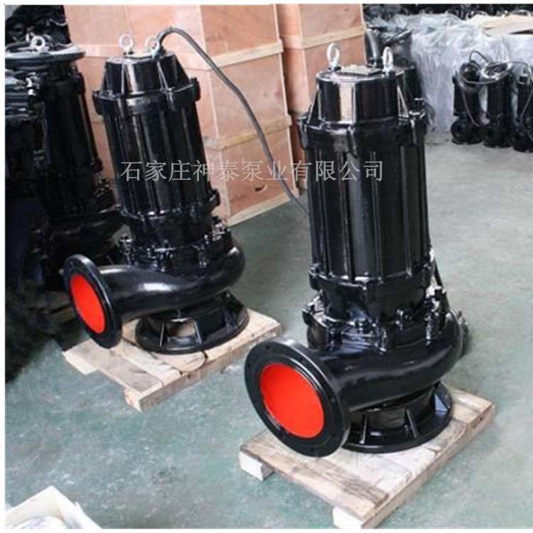 无阻塞防缠绕潜污泵 200WQ250-22-30移动式潜水排污泵 切割污水泵