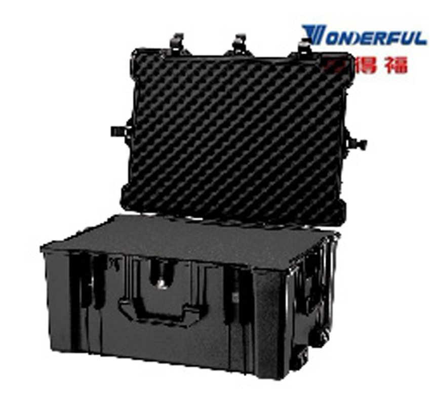 万得福 PC-7640  安全箱 防潮箱摄影器材 手提拉杆仪器箱 保护箱