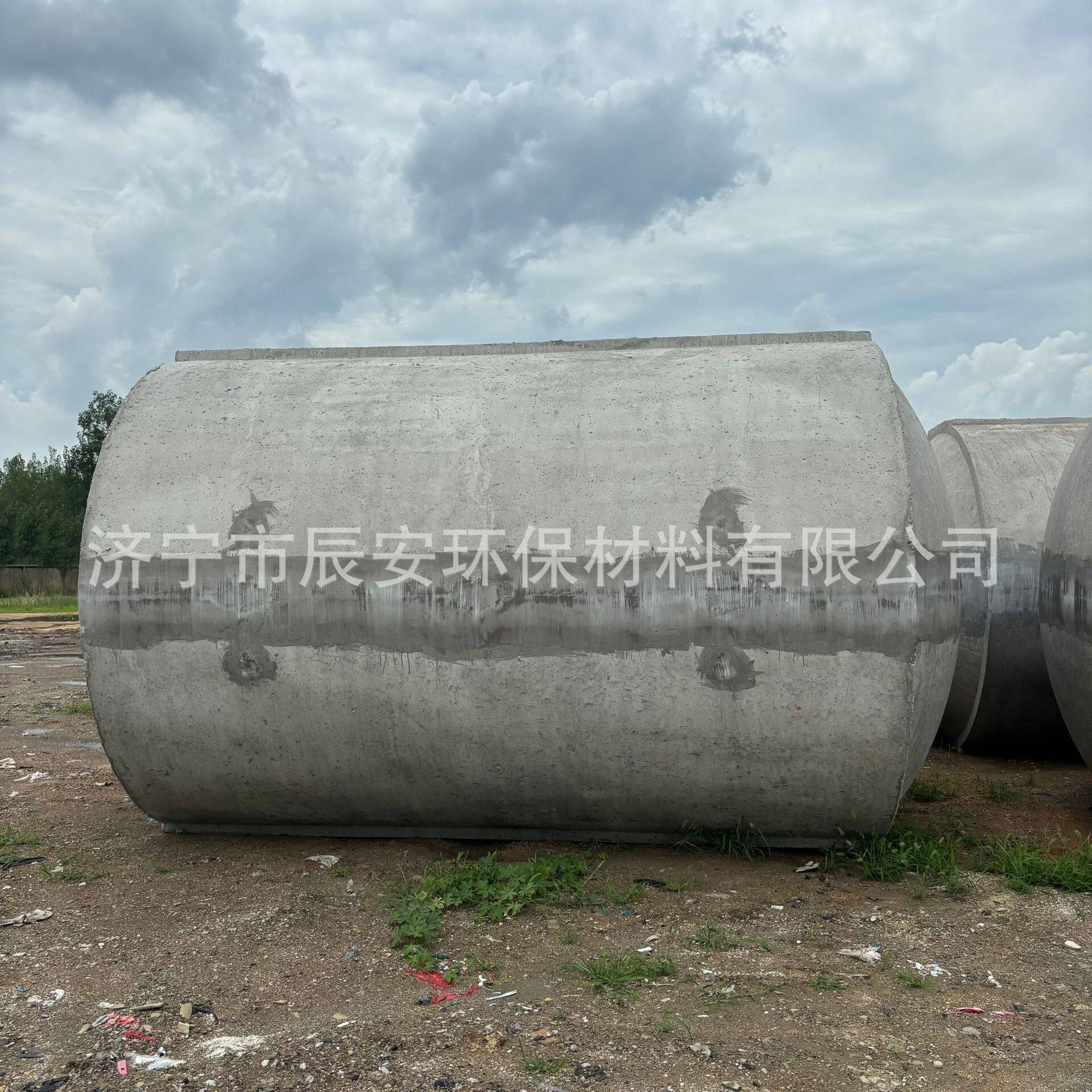 水泥化粪池大容量工程款混凝土一体式污水处理设备平流式沉淀池
