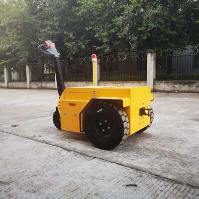 手拉式电动拖头步行式牵引车挂拖钩搬运车机场仓库挂车头tractor