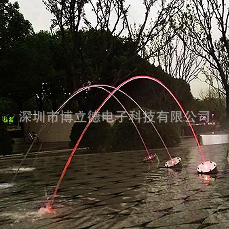 大型户外不锈钢音乐波光喷泉厂家