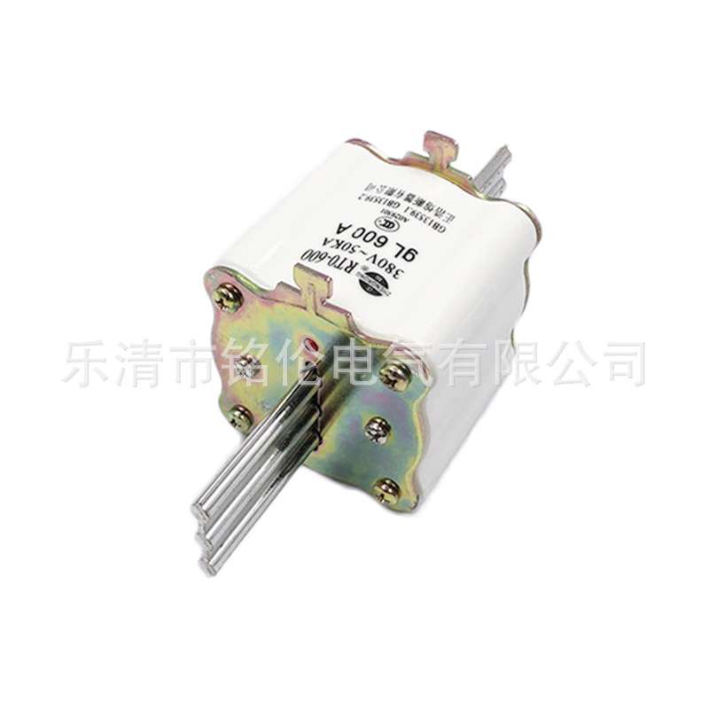 正浩 RT0/RTO-600刀型触头熔断器gL600A 500A陶瓷保险丝380V~50KA