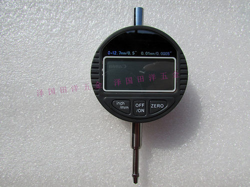 数显百分表0-12.7/25.4mm电子千分指示表中