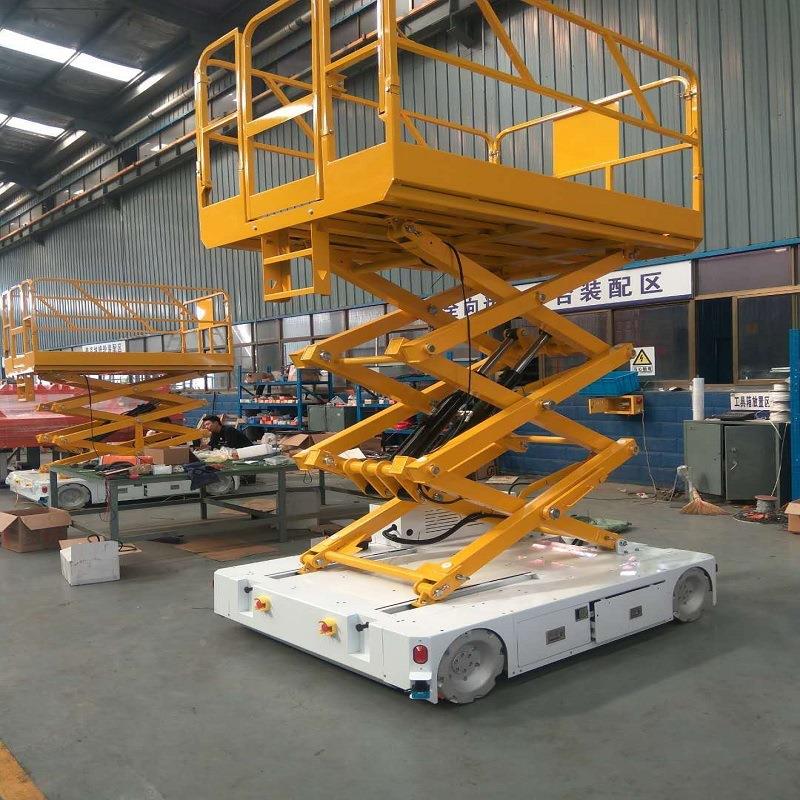 台高铁维修用升车降平 动检修作业平台 全动自升降机华北852平台