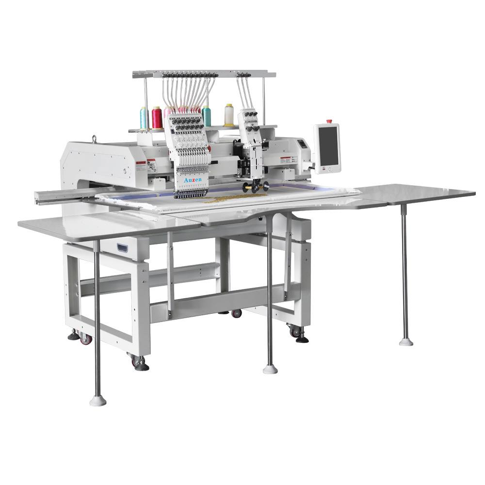 单头绣机550*1200超刺绣面平积AZ1201D+刺绣加盘带绣多功能电脑大