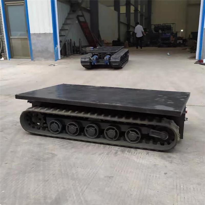 无臂线遥控机器履IKZ带底盘 胶橡履带行走总成履 小型电动遥控带