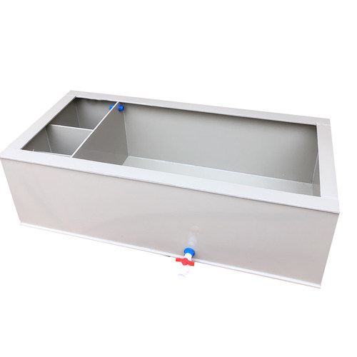 定制订做鱼缸加厚PP塑料板侧过滤盒养乌龟锦鲤大型市场卖海鲜水箱