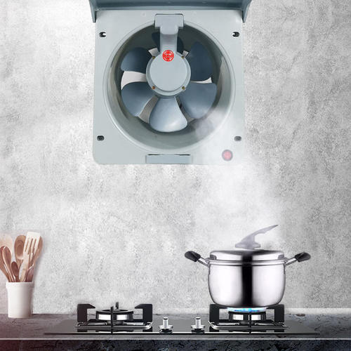 家用易拆洗排风扇厨房油烟换气扇厨房10寸强力窗式排气抽油扇静音