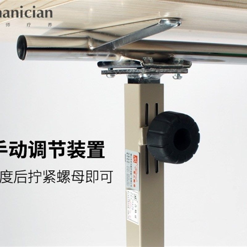 移动餐桌卧牀老人升降移动护理桌病房病人餐边桌吃饭电脑简易书桌
