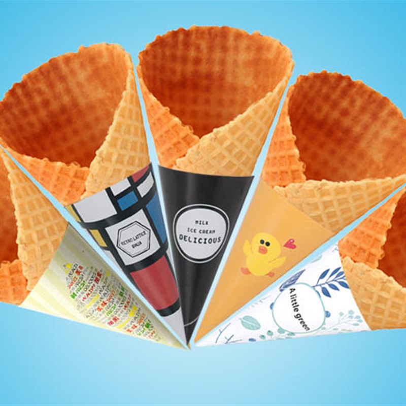 皮脆筒脆皮85蛋筒商用冰淇淋甜筒雪糕机巨无霸甜筒机商用冰激凌机