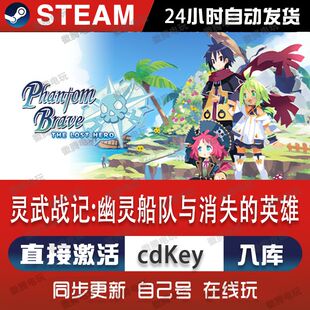 灵武战记:幽灵船队与消失的英雄steam游戏cdkey激活码电脑游戏pc