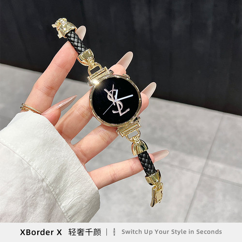 适用华为gt6金属小香风高级表带