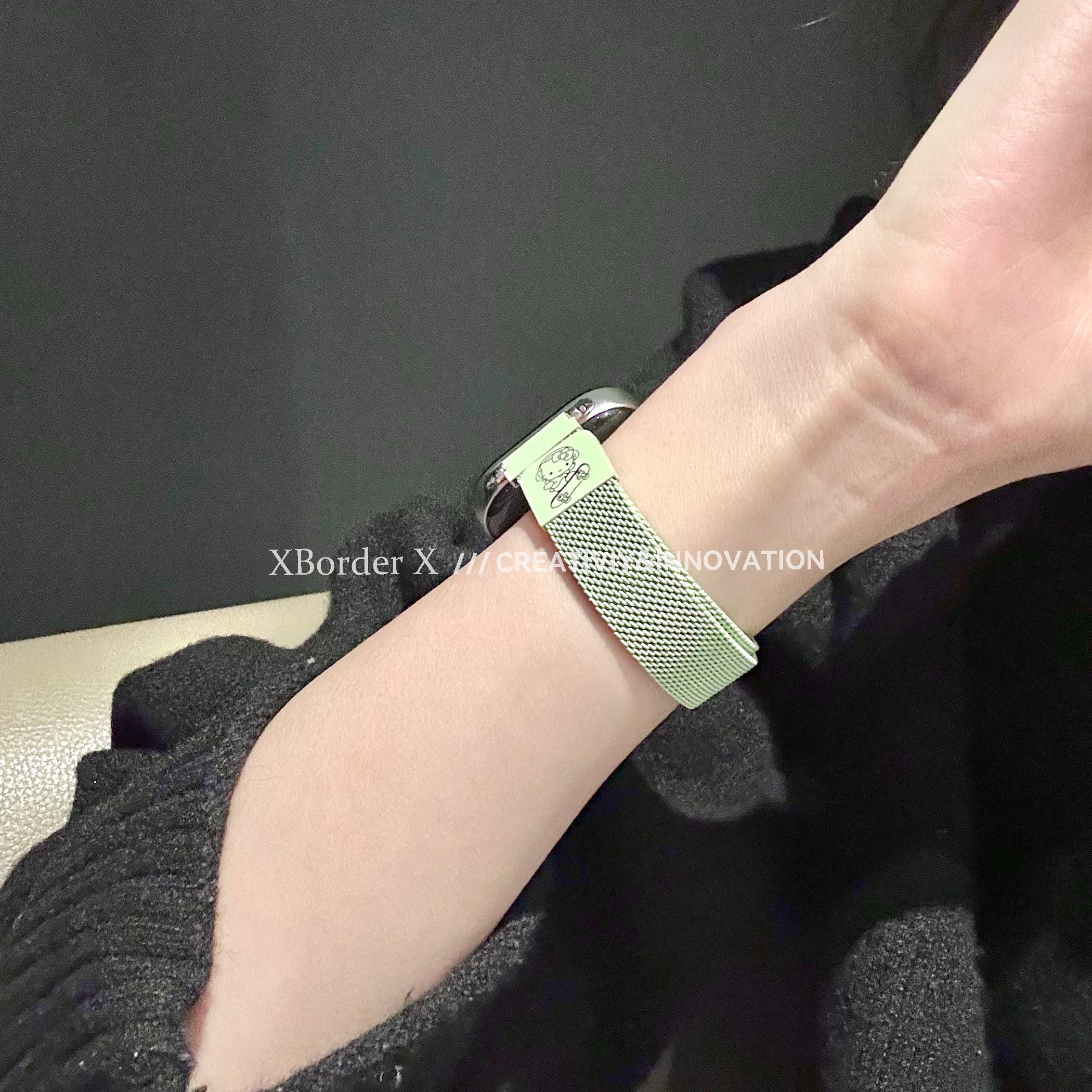 适用小米watch5手表表带新款红米watch5米兰尼斯磁吸表带夏天透气
