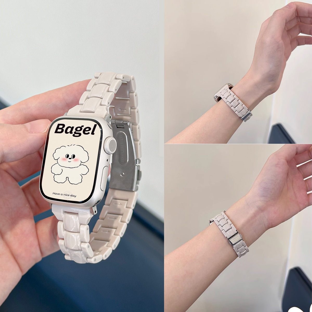 适用小米9pro表带watch6运动腕带