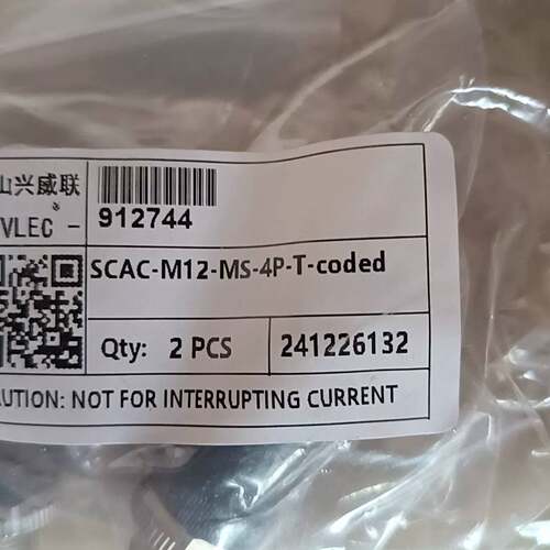 可维修昆山兴威联连接器，型号SCAC-M12-MS-4P-T-议价