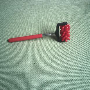 伸缩背部滚动男女不锈钢抓痒器脖子颈部点穴滚轮按摩腿部后背滚轮