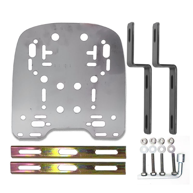 电动车支架改装角码配件倒挂尾箱支架后备箱连接转接盘