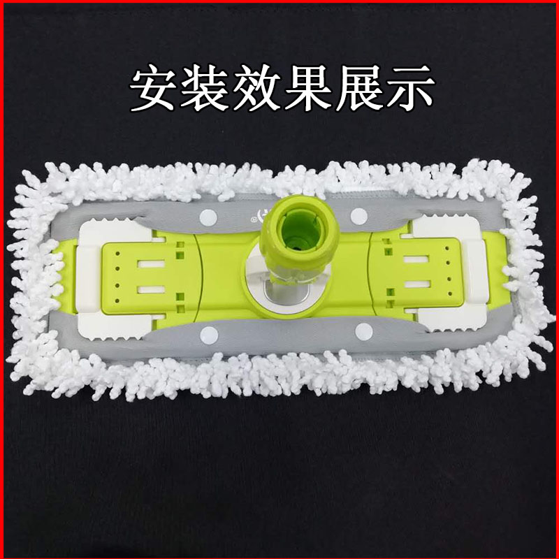 美添乐大魔王小魔王备布替换毛巾布头旋转平板拖把方形棉布吸水