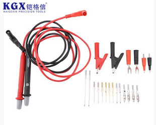 表笔线 万用表尖头表笔 电子 元器件测试多功能表笔线套装