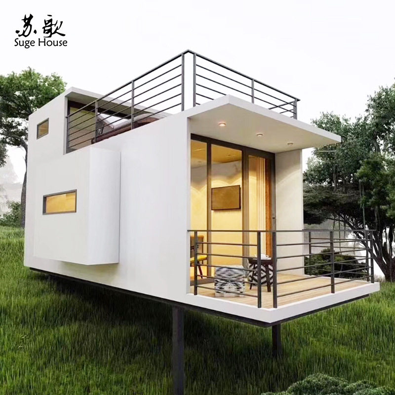 厂家设计可移动住人集装箱别墅