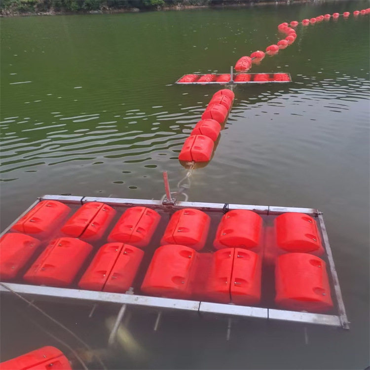 河道治理用增氧器用组合浮筒潜水泵安装浮筒塑料PE浮筒