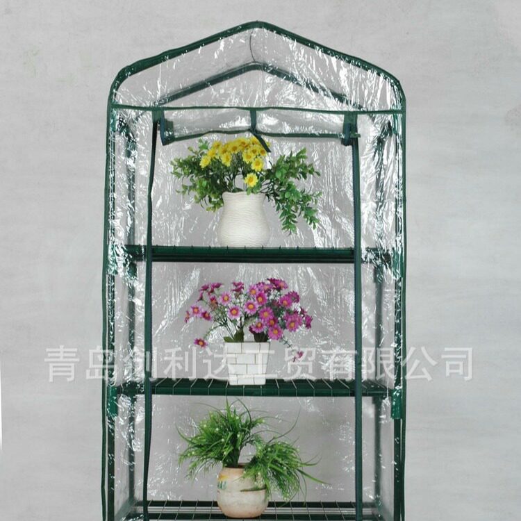 厂家推荐 欧式花园暖房 PVC花园暖房 多层次小型花房