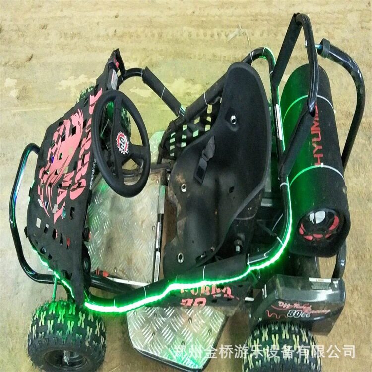 户外新款电动卡丁车游乐设备厂家销售儿童成人游乐设备跑跑卡丁车