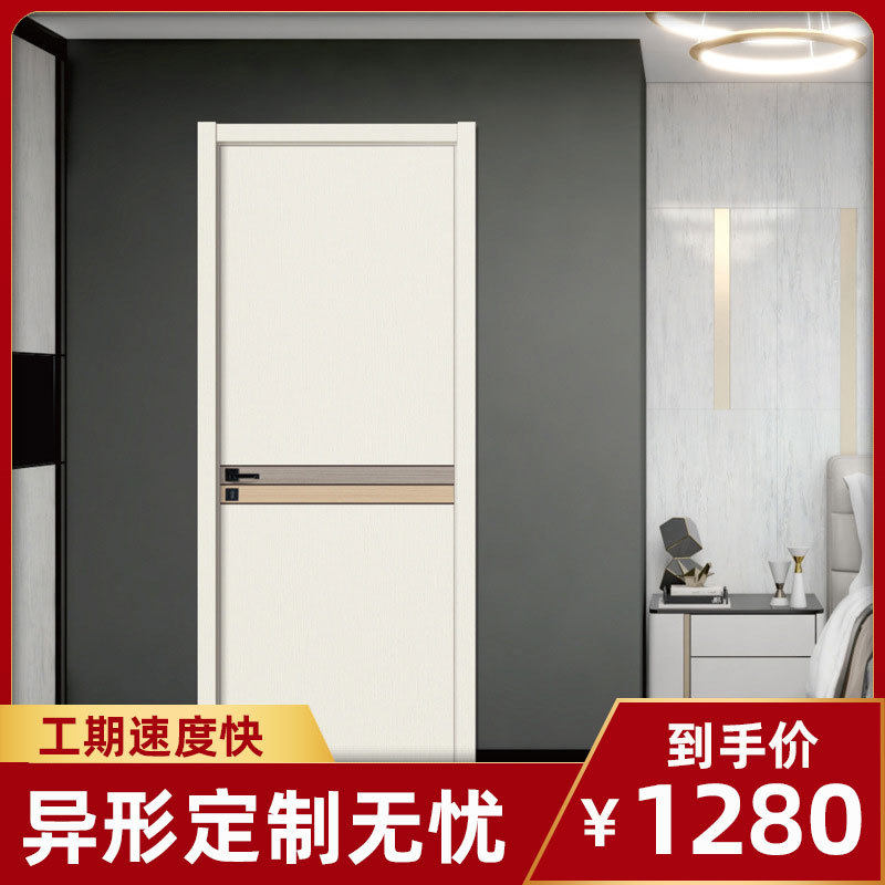 厂家木门实木复合门卧室生态门隔音房间室内门整套烤漆免漆门